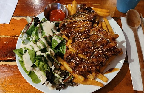 A plate of food Description automatically generated with medium confidence