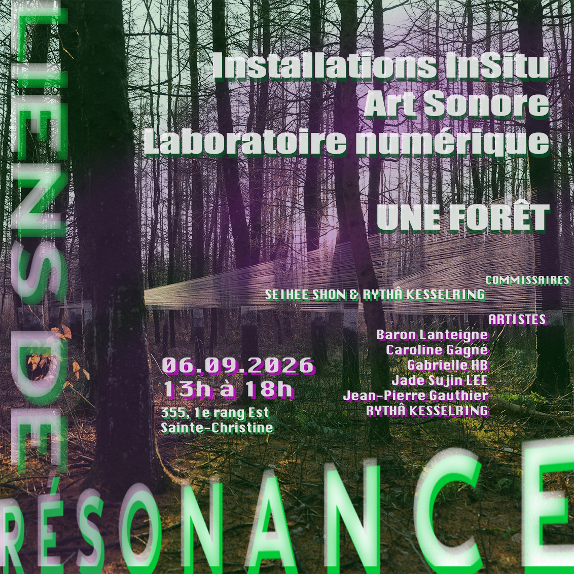 울림, 잇기 Resonant Connections 포스터
