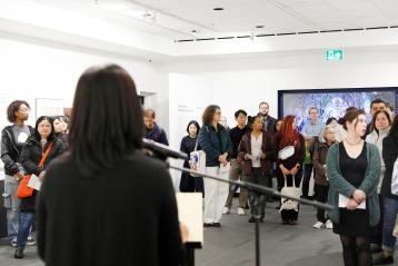  (Exhibition) The Drawings of Mother-of-Pearl Inlay Artisans - Exhibition Opening