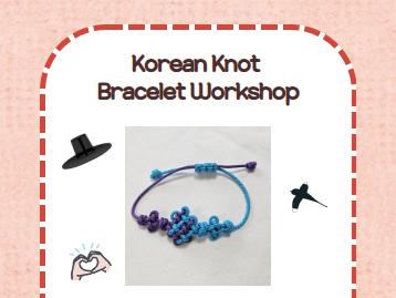 [K-Pop Demon Hunters Edition] Korean Knot Bracelet Workshop