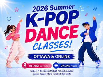 2026 Summer K-Pop Dance Classes (Ottawa & Online)