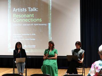  (Exhibition) Artists Talk: Resonant Connections